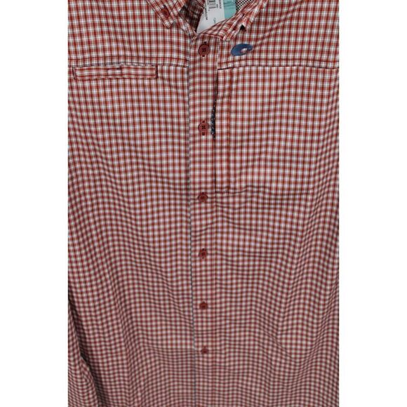 costa angler tech button down plaid large - Picture 6 of 12